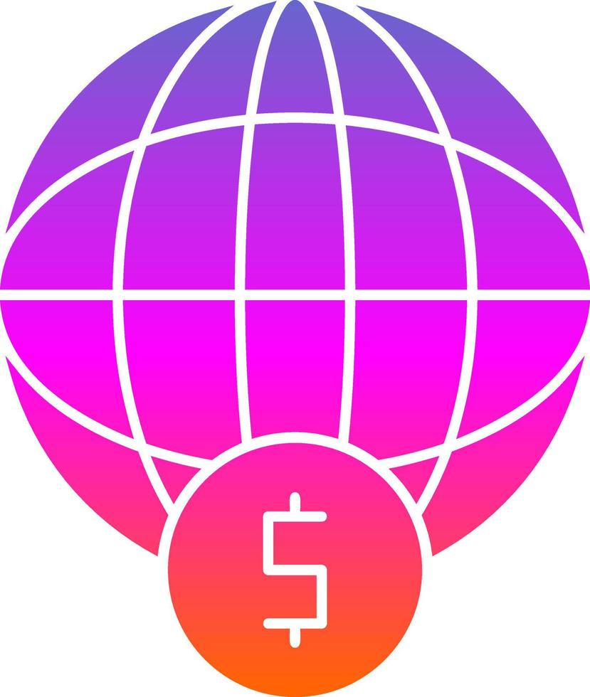 World Financial Vector Icon Design