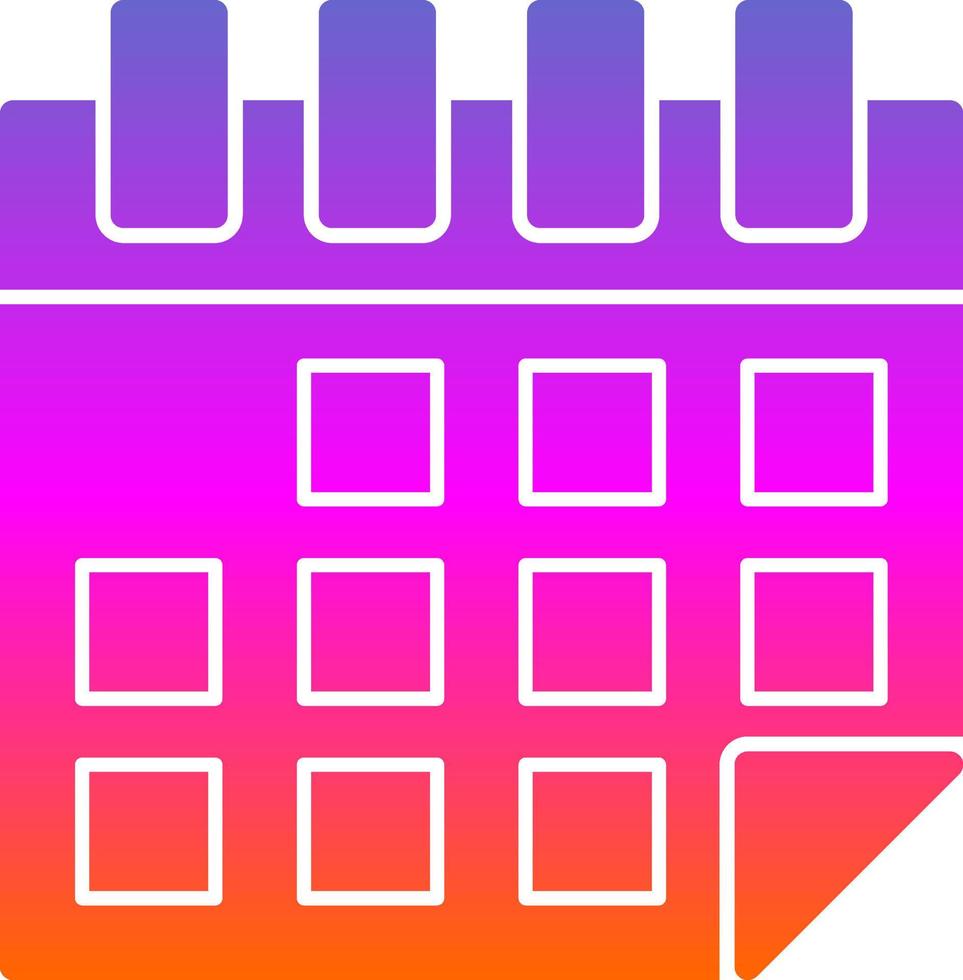 Calendar Vector Icon Design