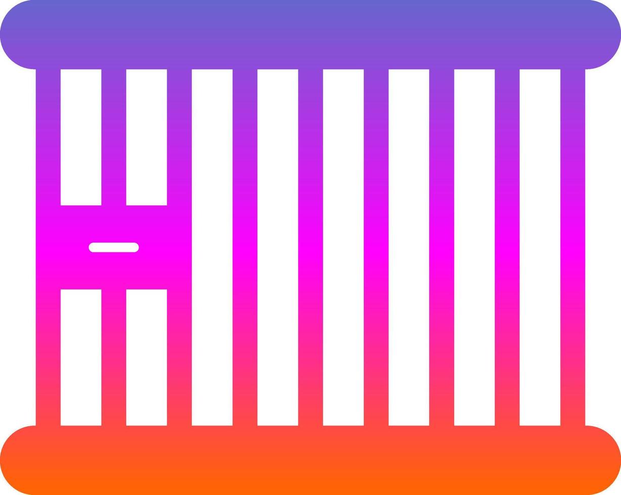 Jail Vector Icon Design