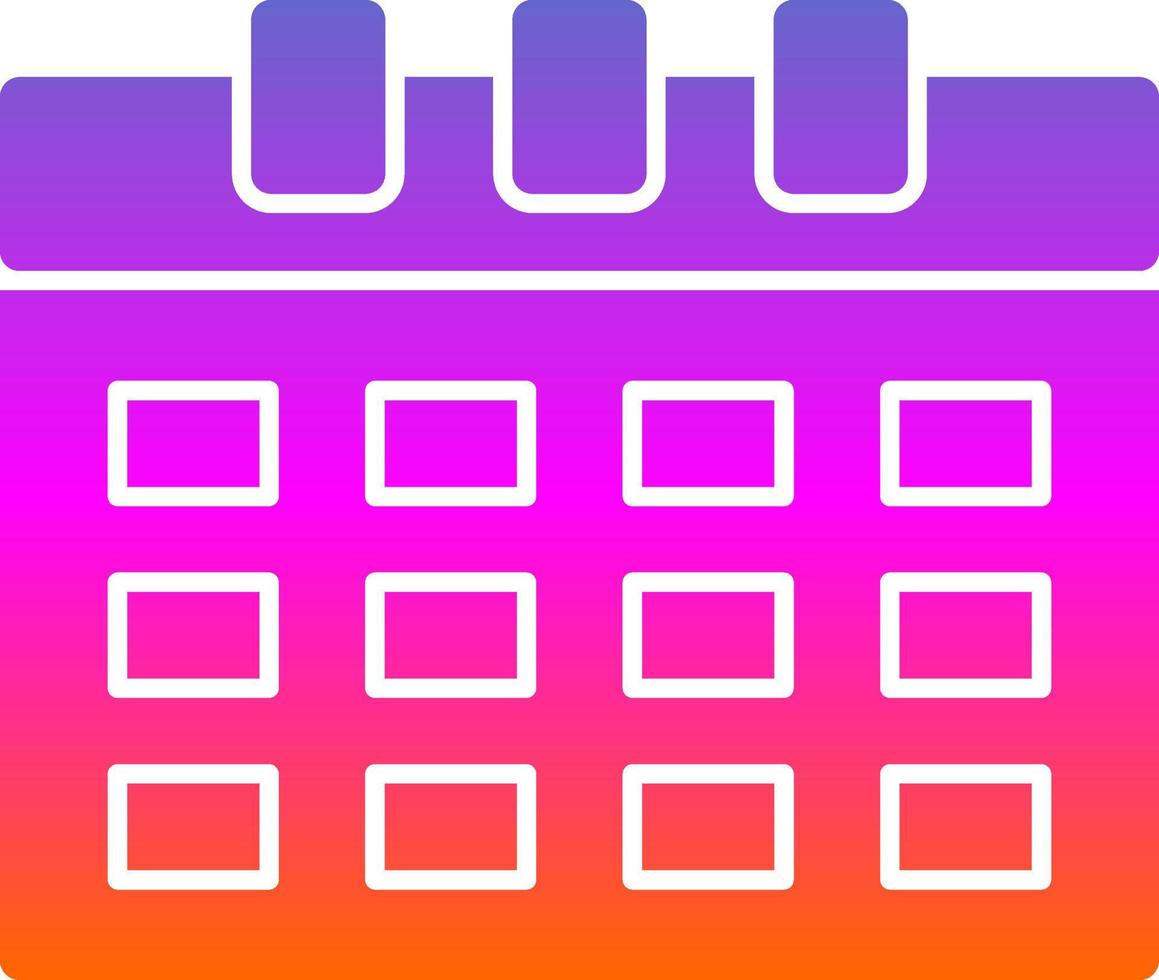 Schedule Vector Icon Design