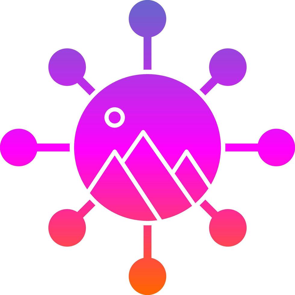 Viral Vector Icon Design