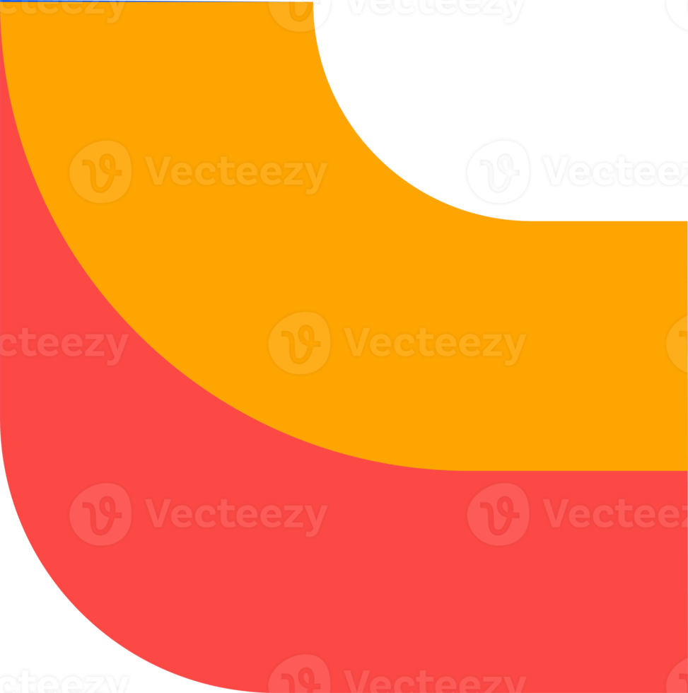 Retro line in geometric shape design 16586566 PNG