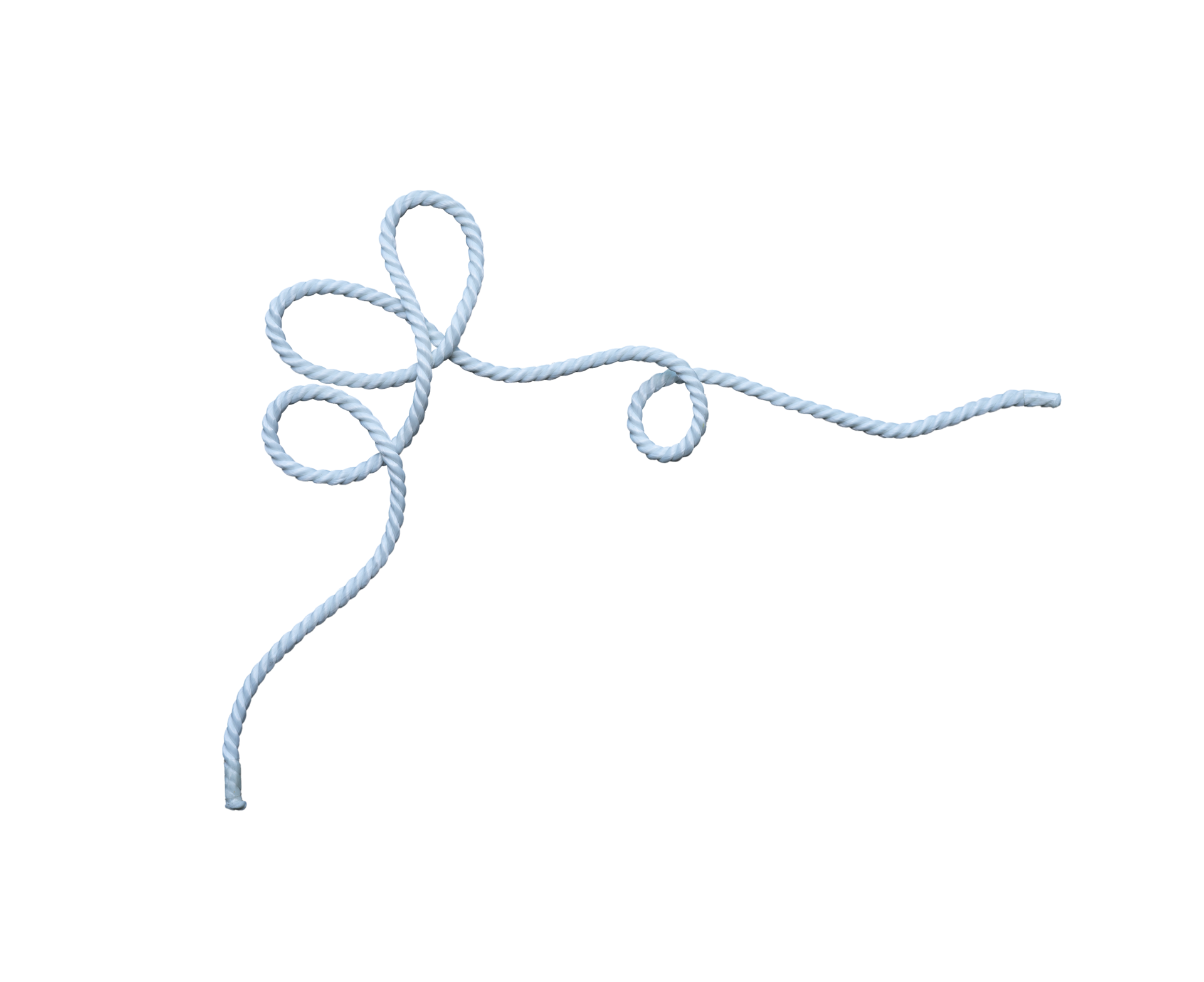 white rope with knot 16586610 PNG
