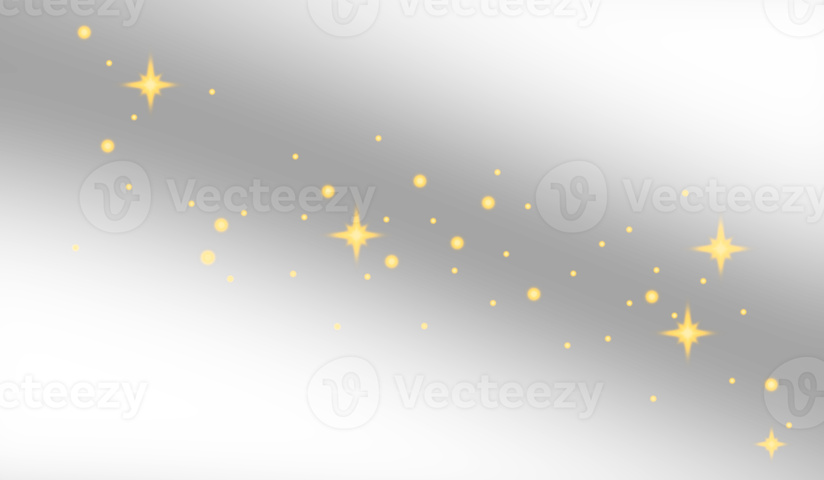 scintillio d'oro stella modello per foto effetto e sovrapposizione. astratto sfocato stella leggero struttura per sfondo. png