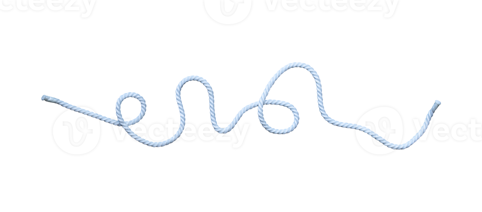 white rope with knot png