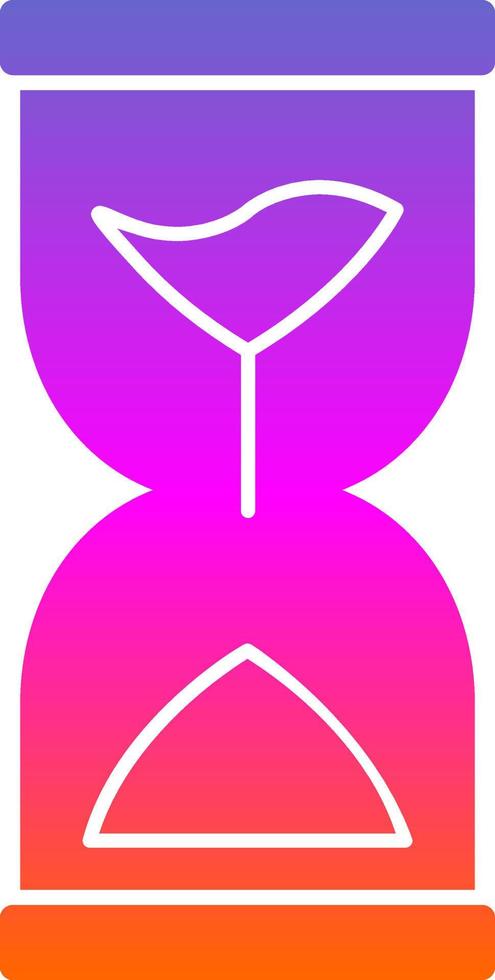 Hourglass Vector Icon Design