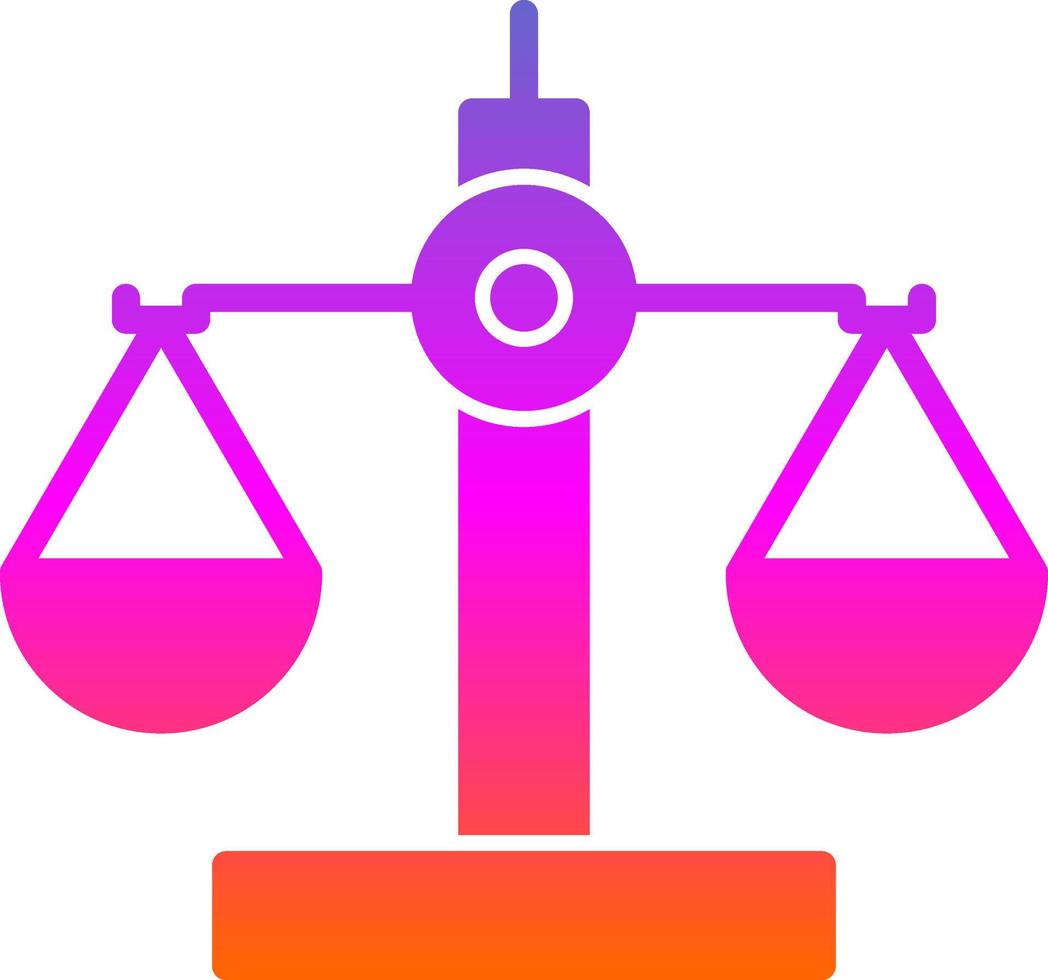 Balance Vector Icon Design