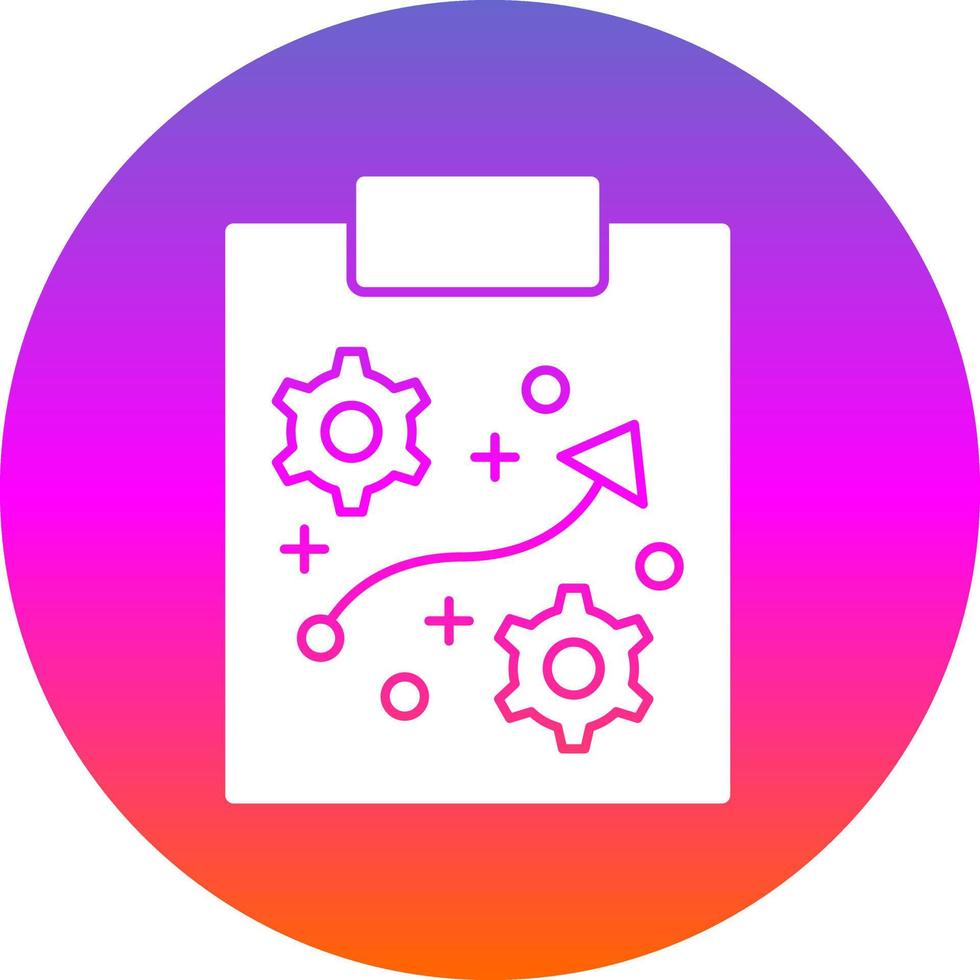 diseño de icono de vector de estrategia