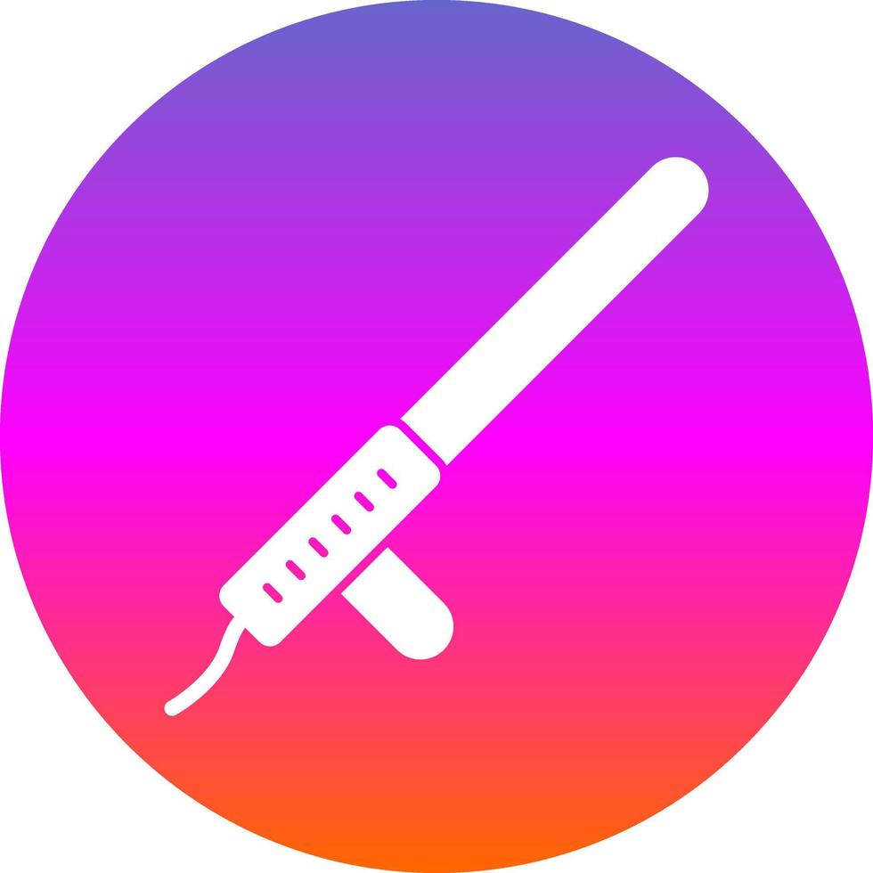 Baton Vector Icon Design
