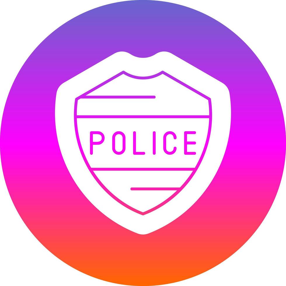 diseño de icono de vector de policía