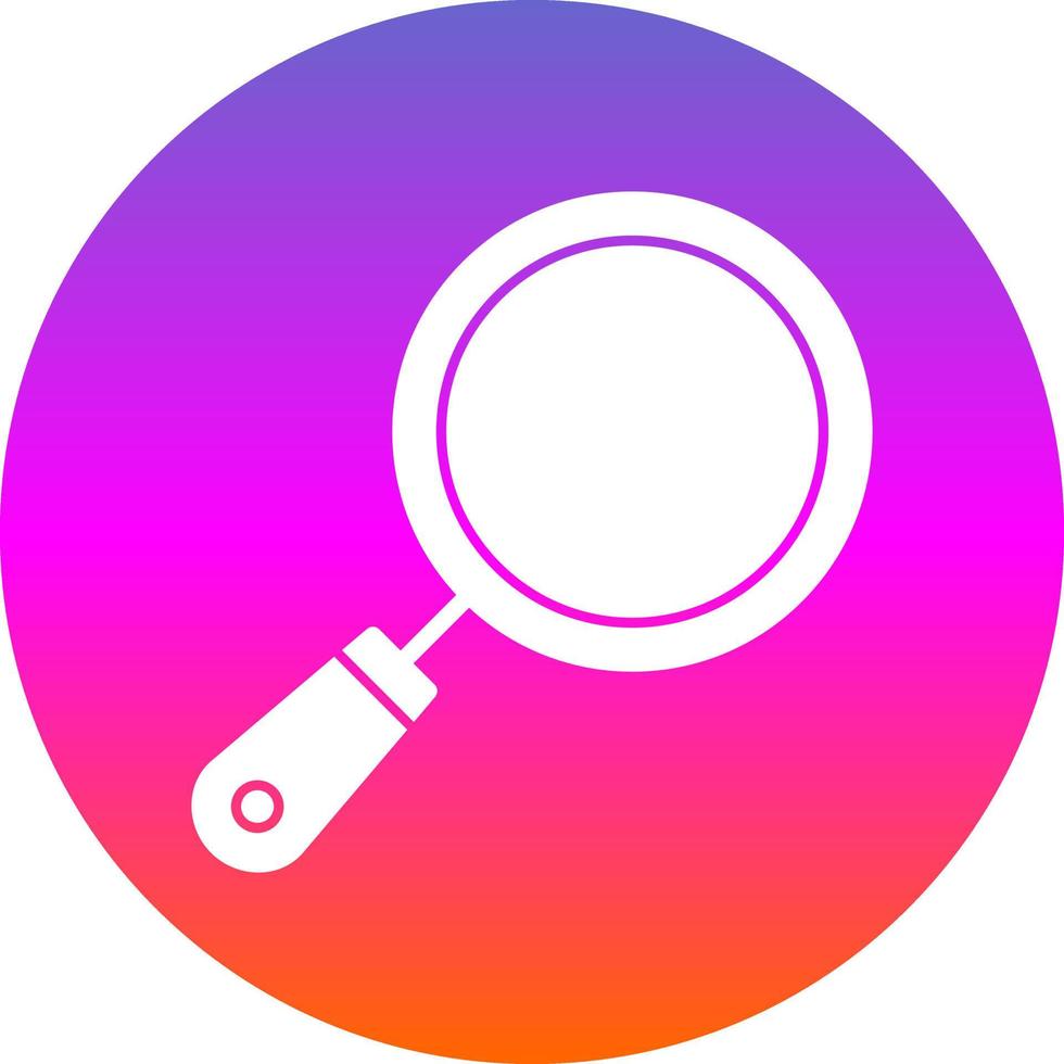 Magnifier Vector Icon Design