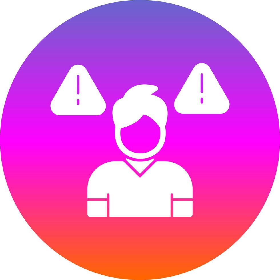 Unemployed Vector Icon Design