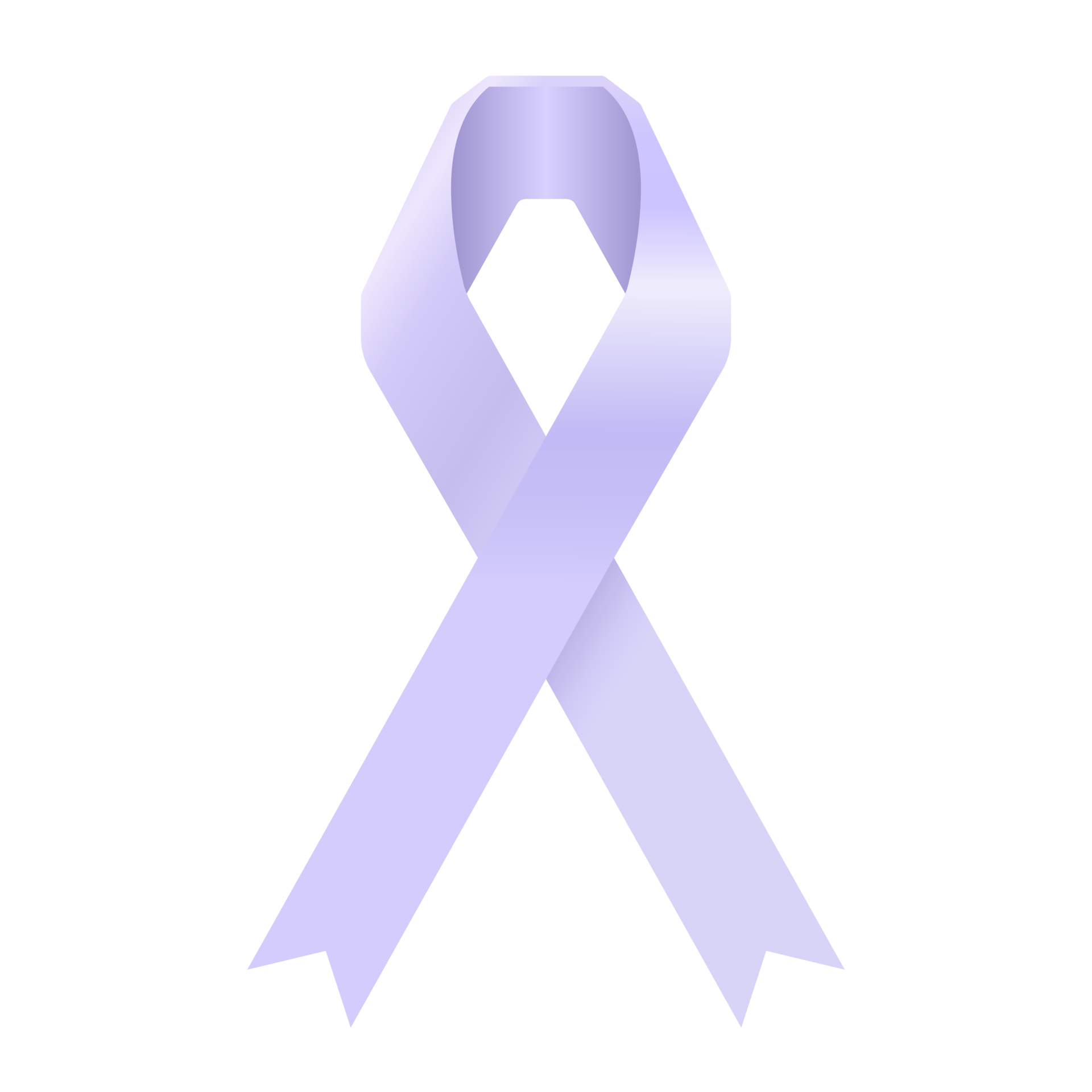 lavender ribbon for all cancer 16587432 PNG