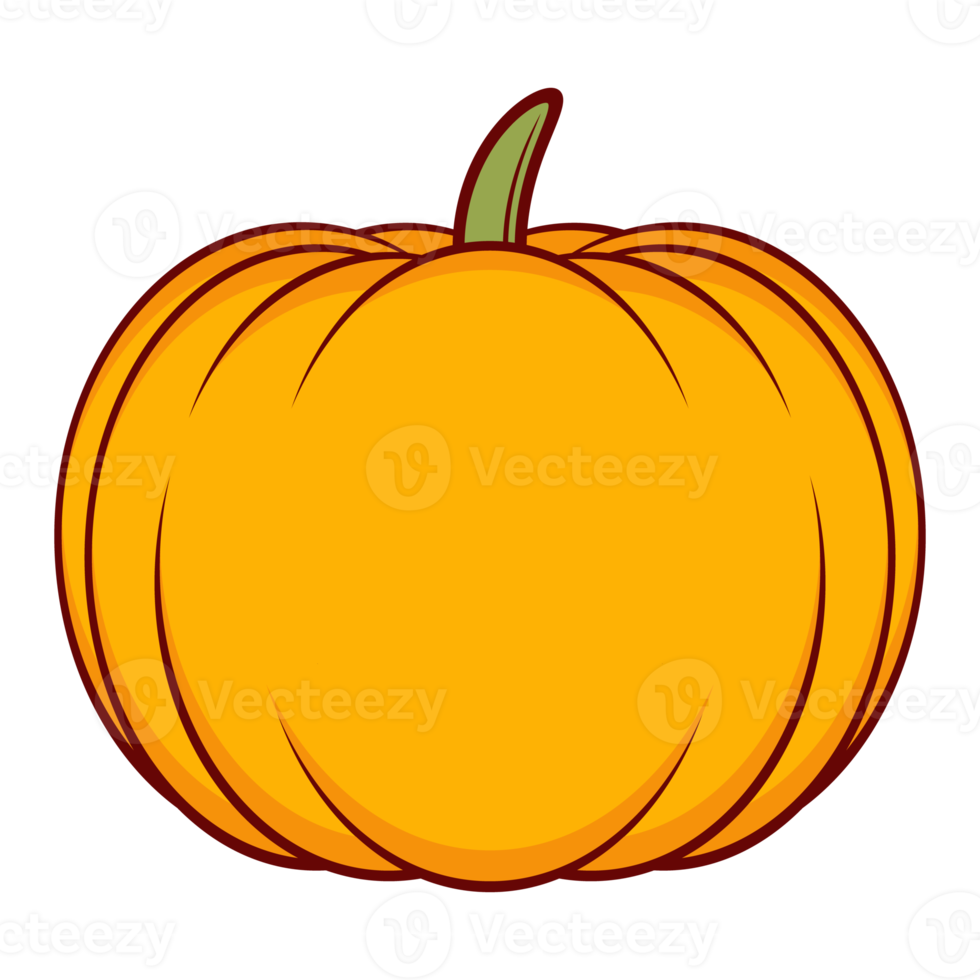 pumpkin cartoon cute for halloween png