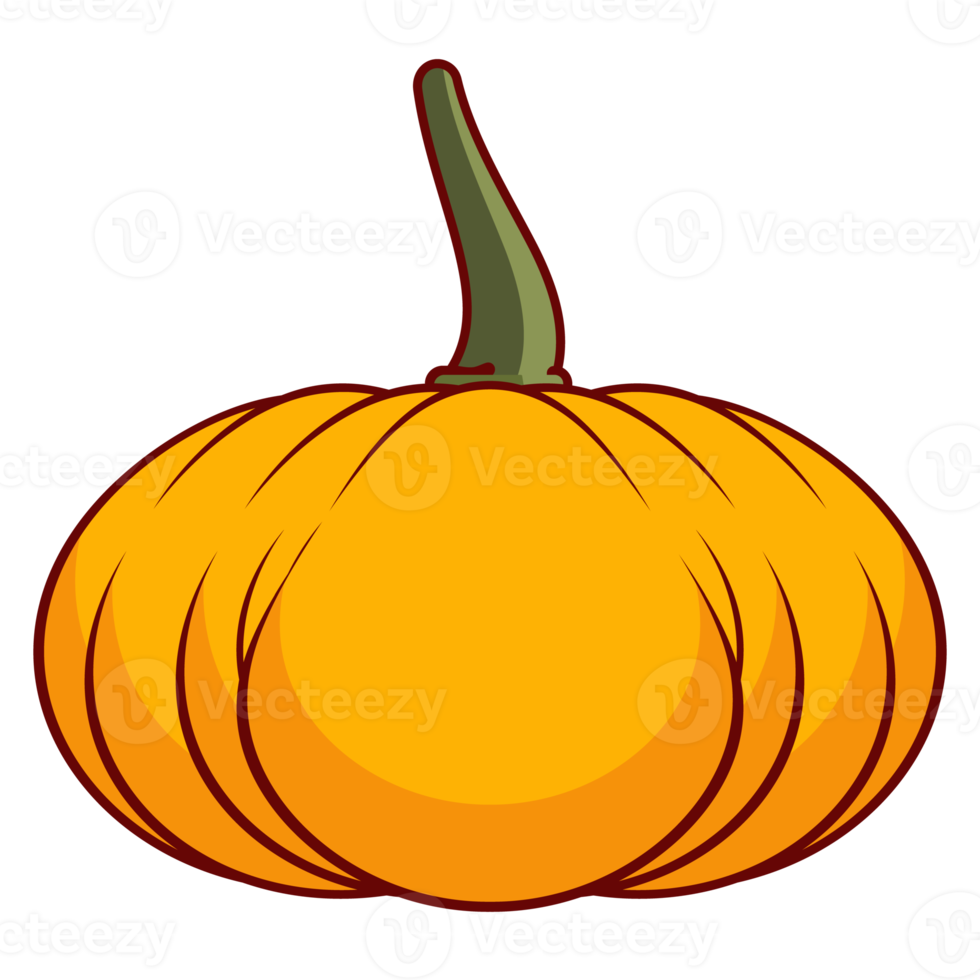 zucca cartone animato carino per Halloween png