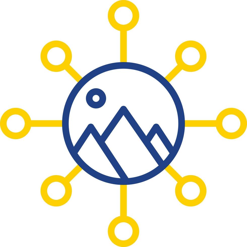 Viral Vector Icon Design