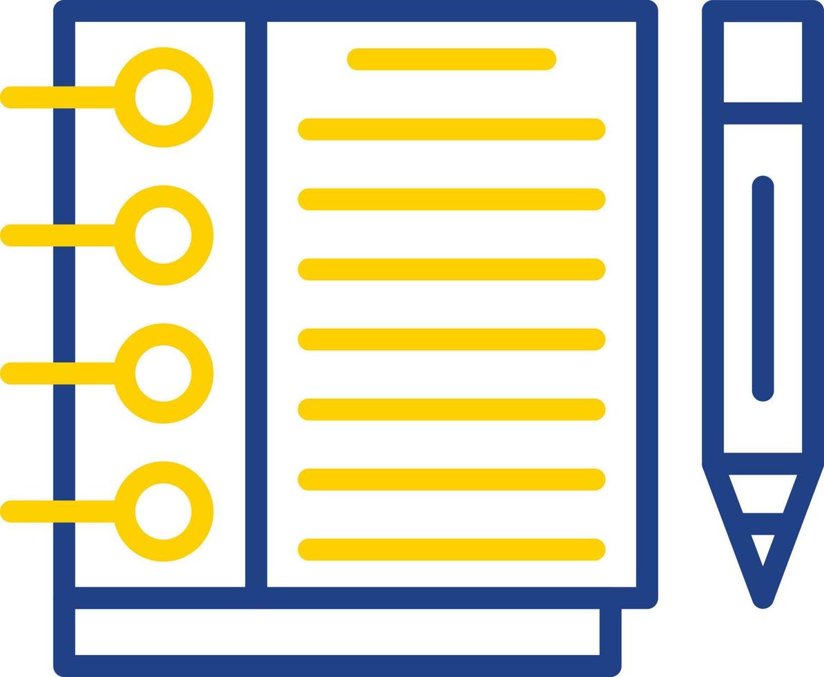 Sketchbook Vector Icon Design