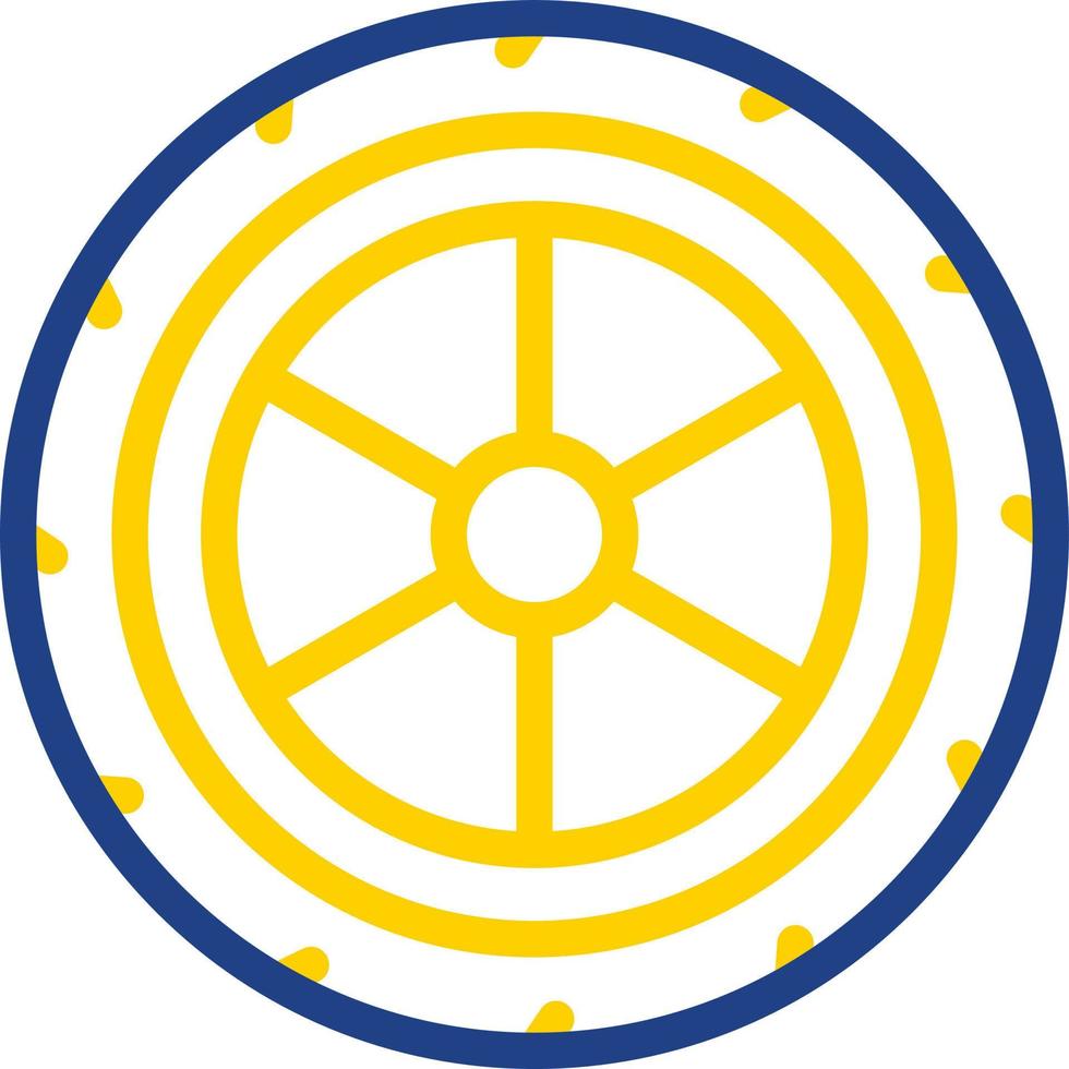 Tires Vector Icon Design