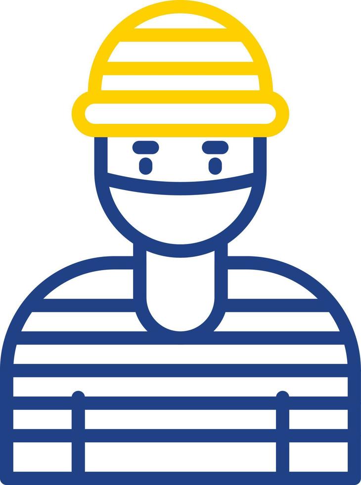 Robber Vector Icon Design