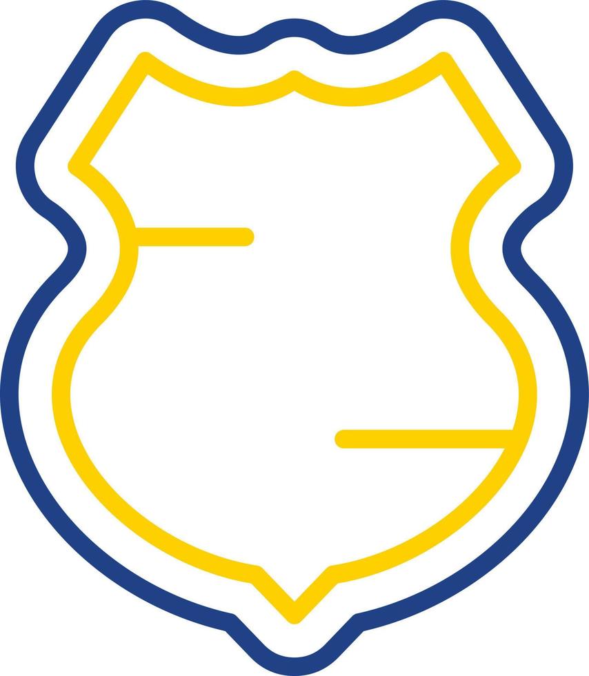 Police Shield Vector Icon Design