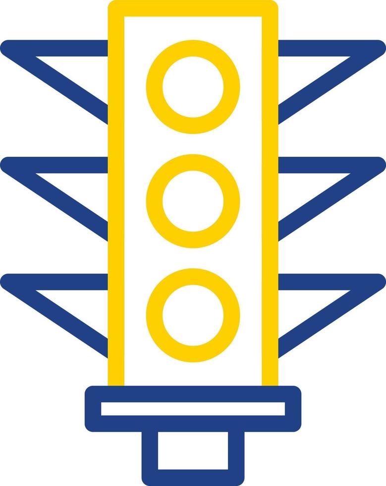 Traffic Signal Vector Icon Design