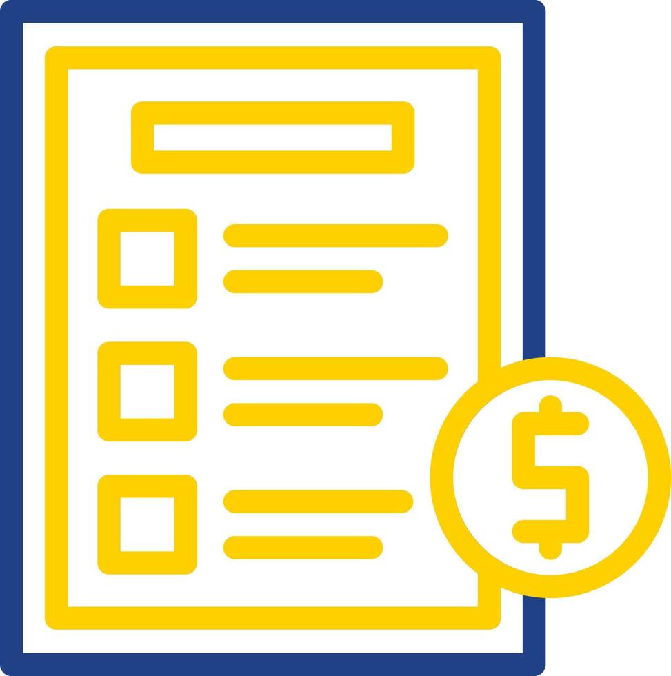 Invoice Vector Icon Design