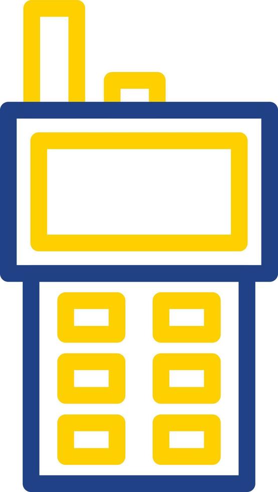 Walkie Talkie Vector Icon Design