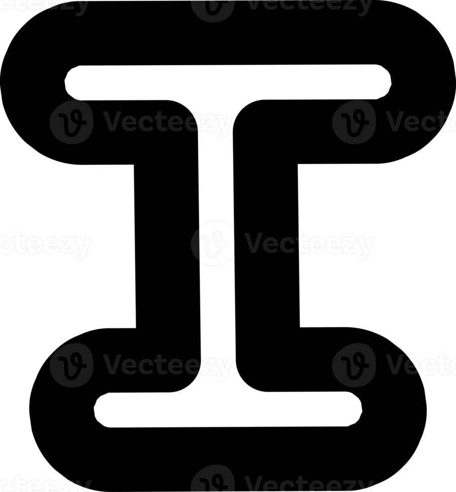 alfabeto de dibujo a mano con letras en blanco y negro png