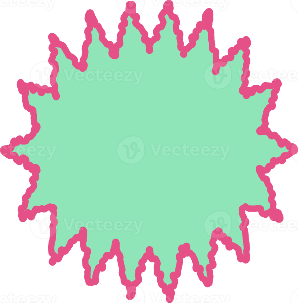 pastel abstract ster vorm decoratie png