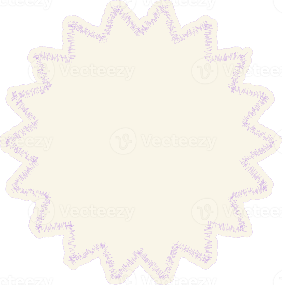 pastel abstract ster vorm decoratie png