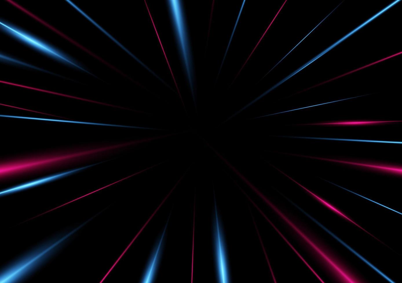 Abstract speed neon light effect background vector illustration