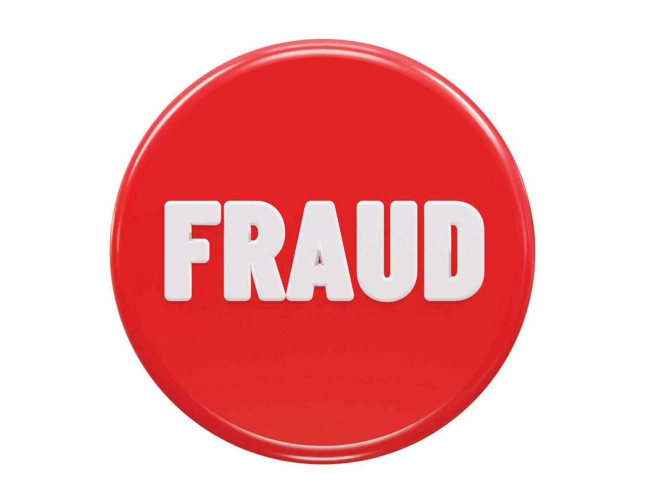 Scam alert vector rendering illustration transparent