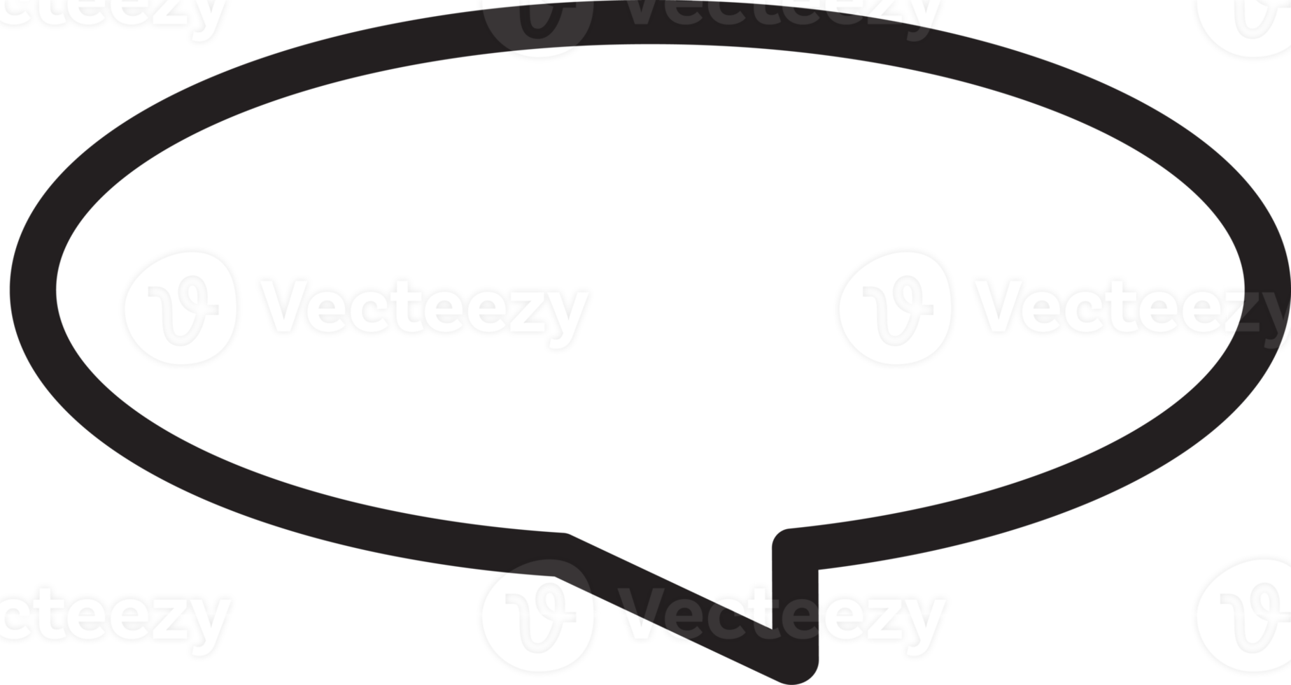 white text box speech bubble decoration 16588600 PNG