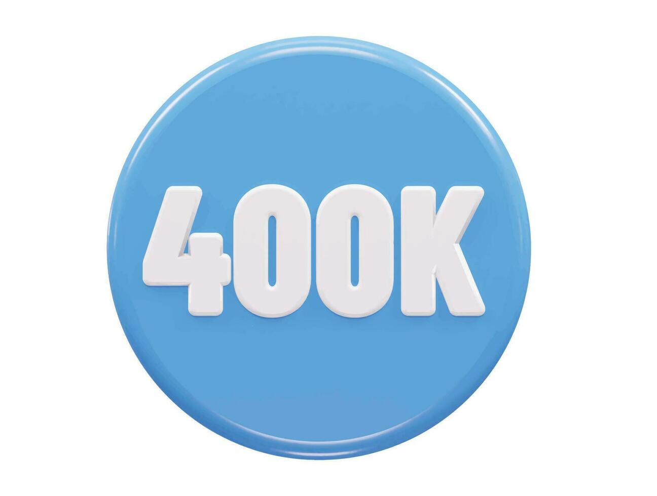 Follower text effect vector illustration 3d rendering
