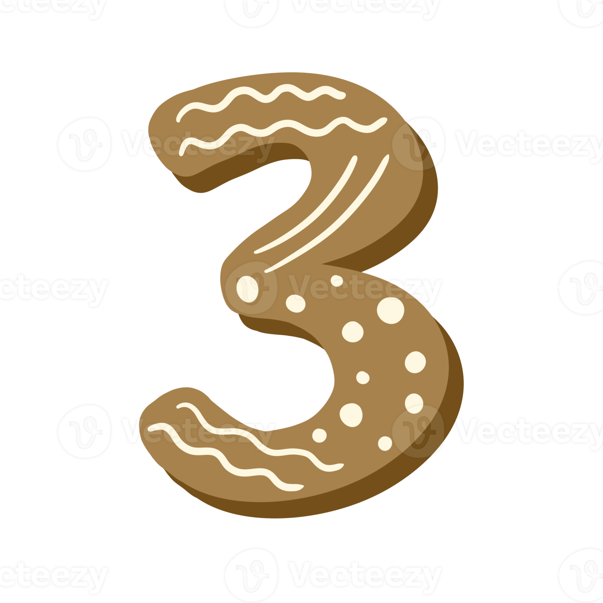 Christmas Number Lettering 16588997 PNG