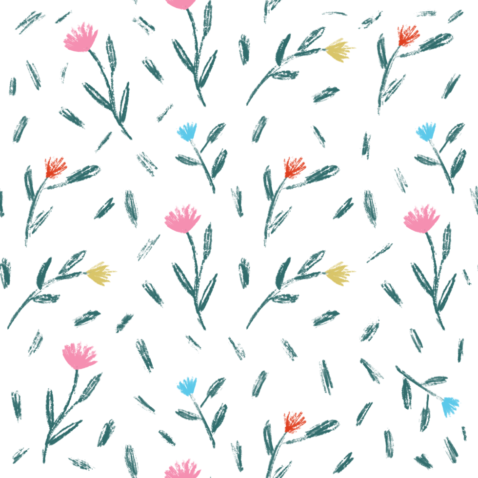 flowers pattern wild flowers for print png