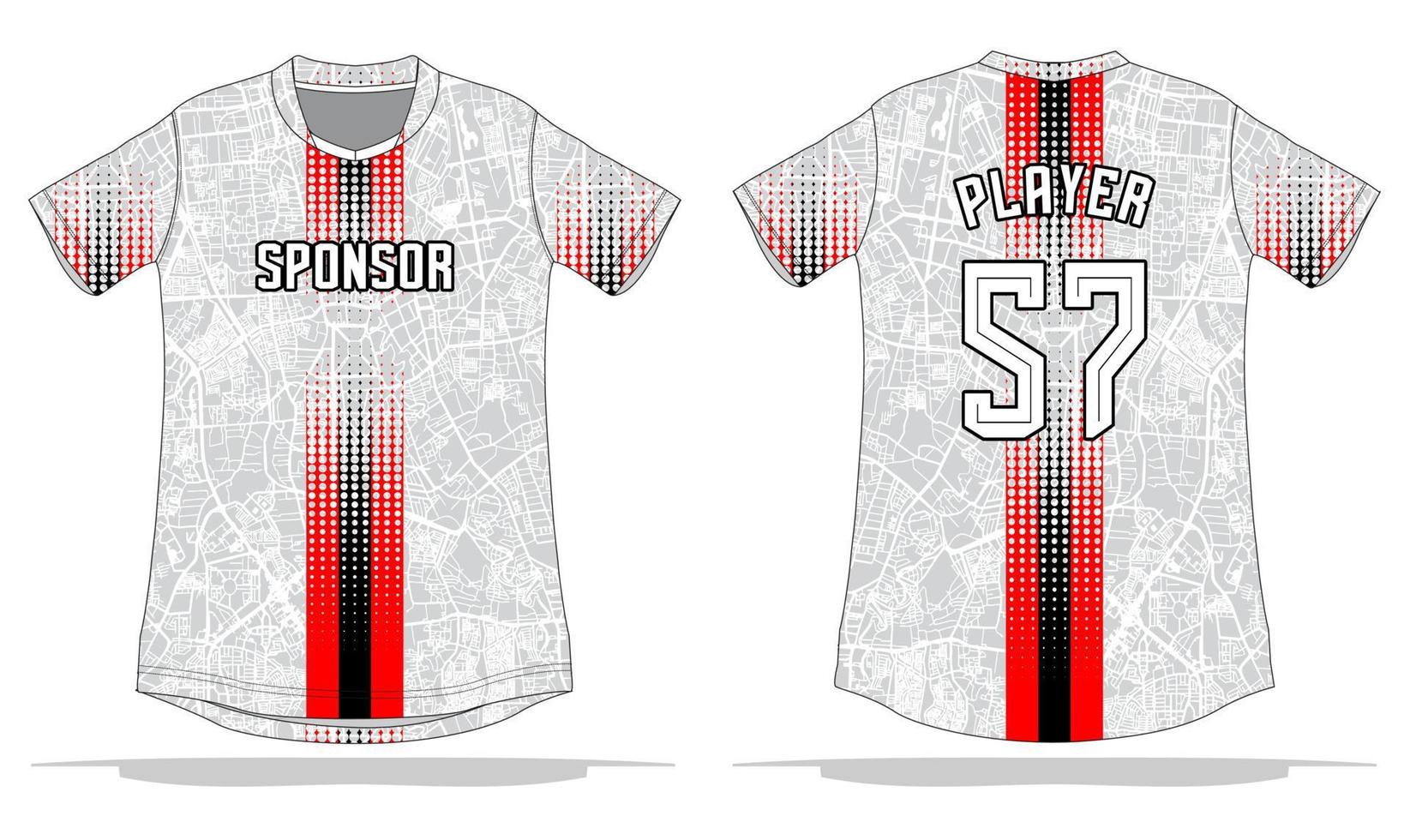 sport uniform pattern background design vector