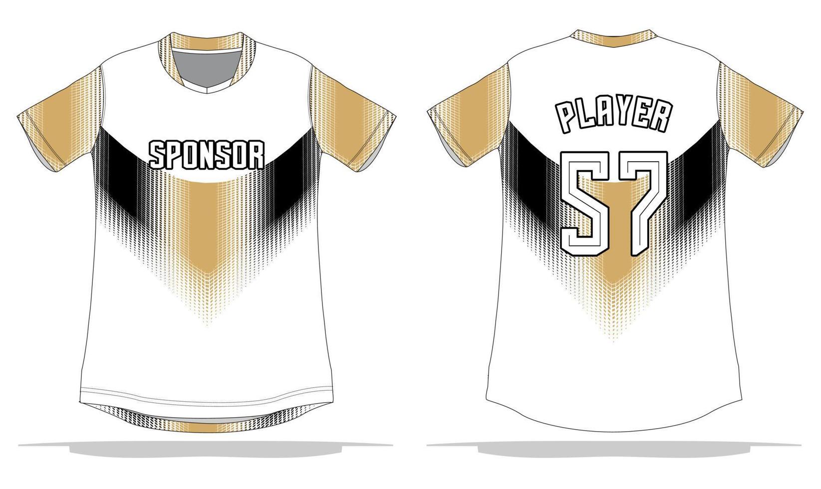 diseño de fondo de patrón uniforme deportivo vector