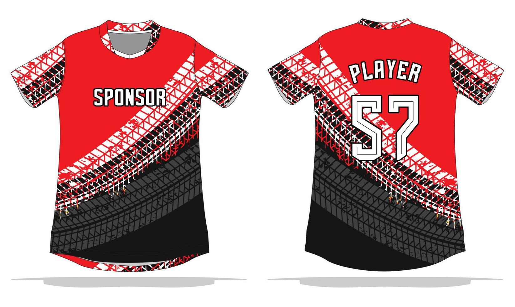 sport uniform pattern background design vector