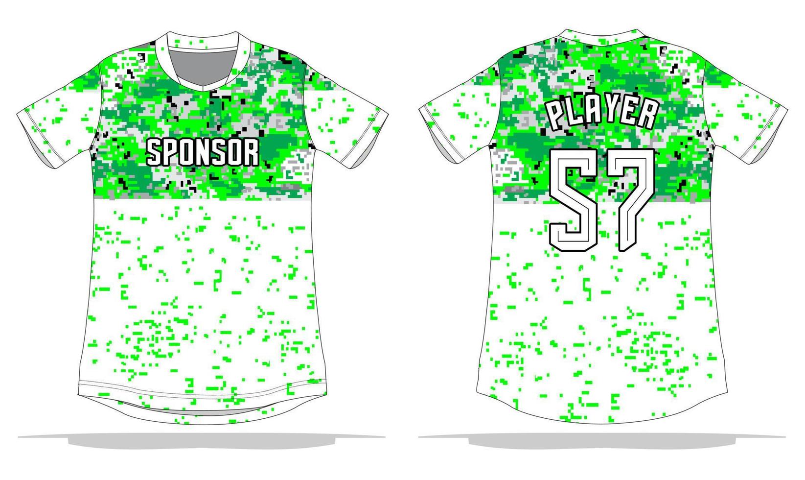 sport uniform pattern background design vector