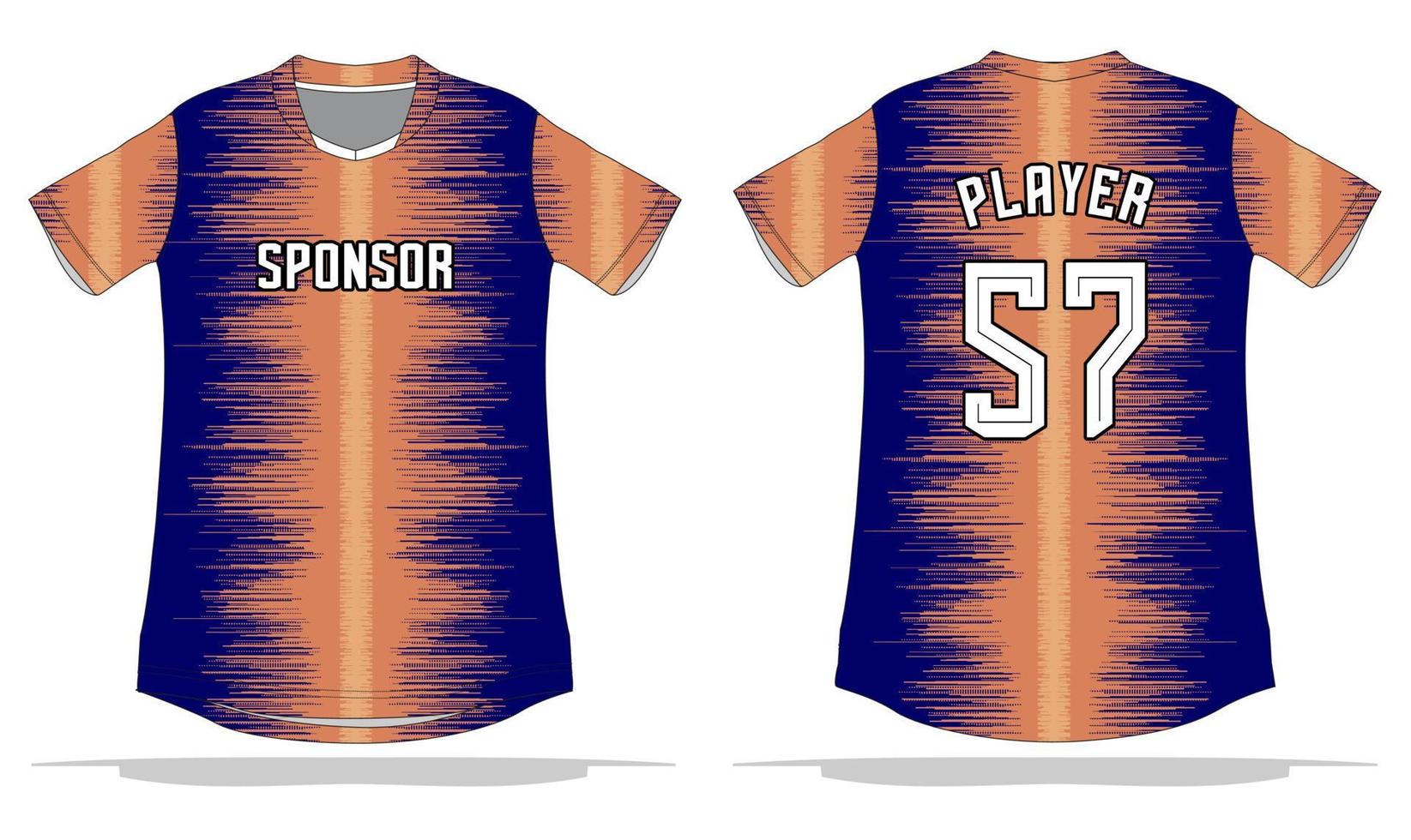 diseño de fondo de patrón uniforme deportivo vector