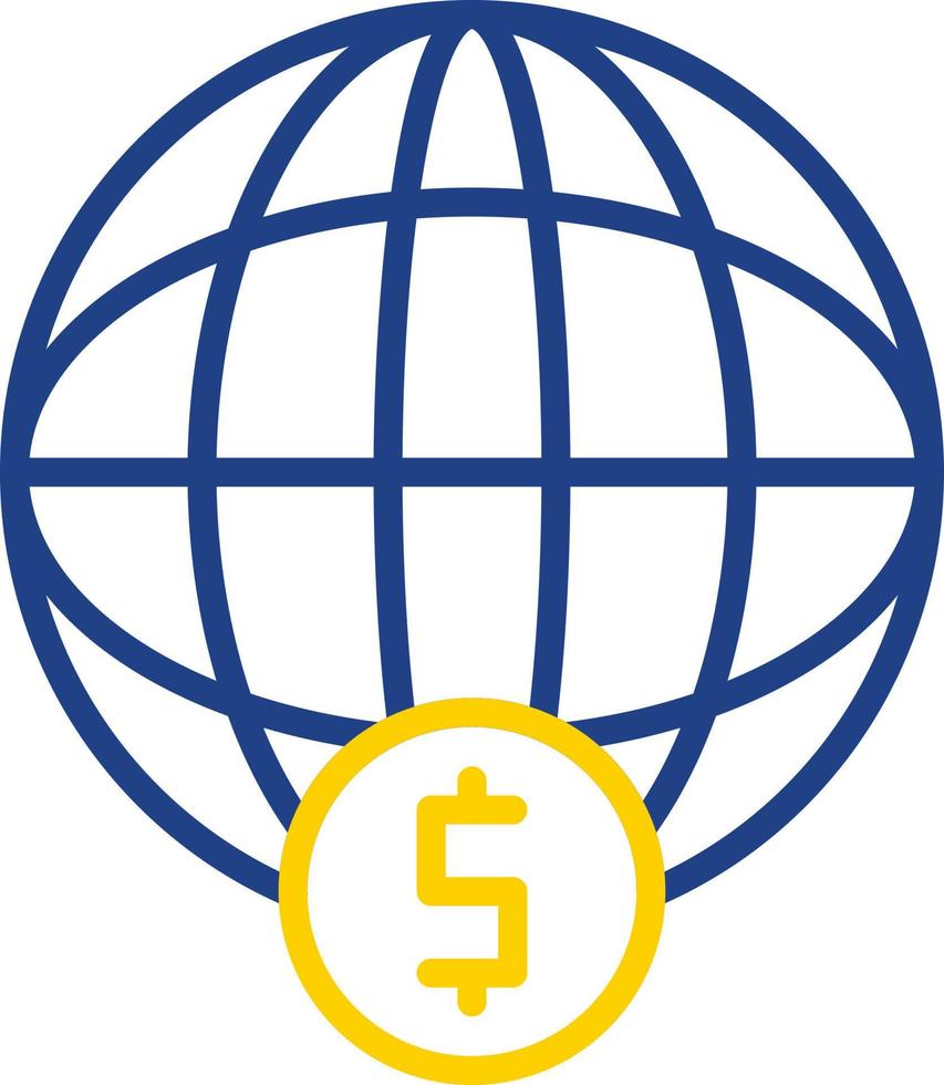 World Financial Vector Icon Design