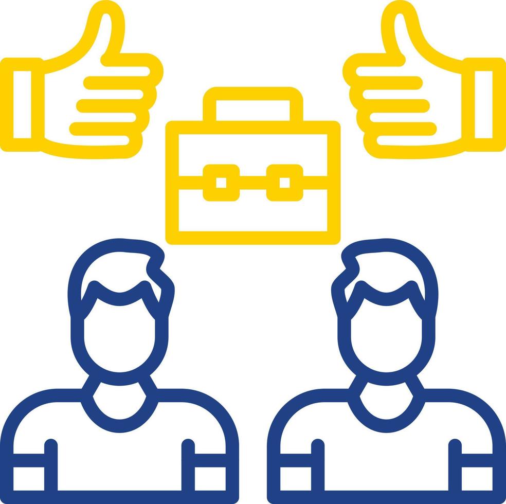 Partnership Vector Icon Design