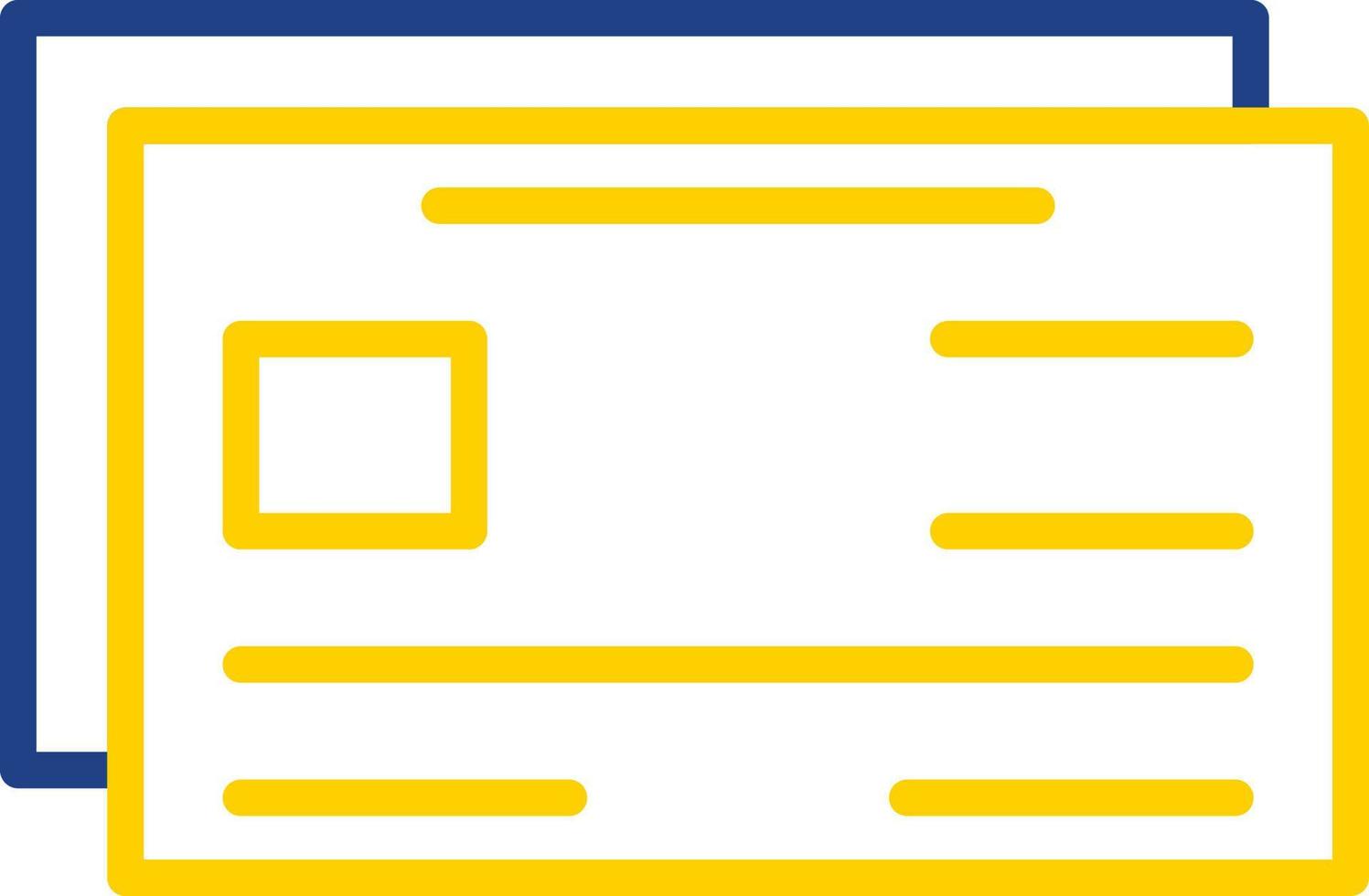 Credit Card Vector Icon Design