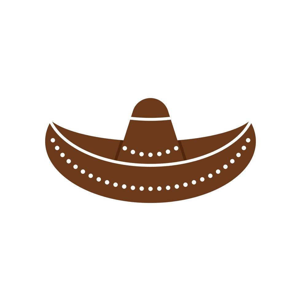 Simple hat  vector design logo icon