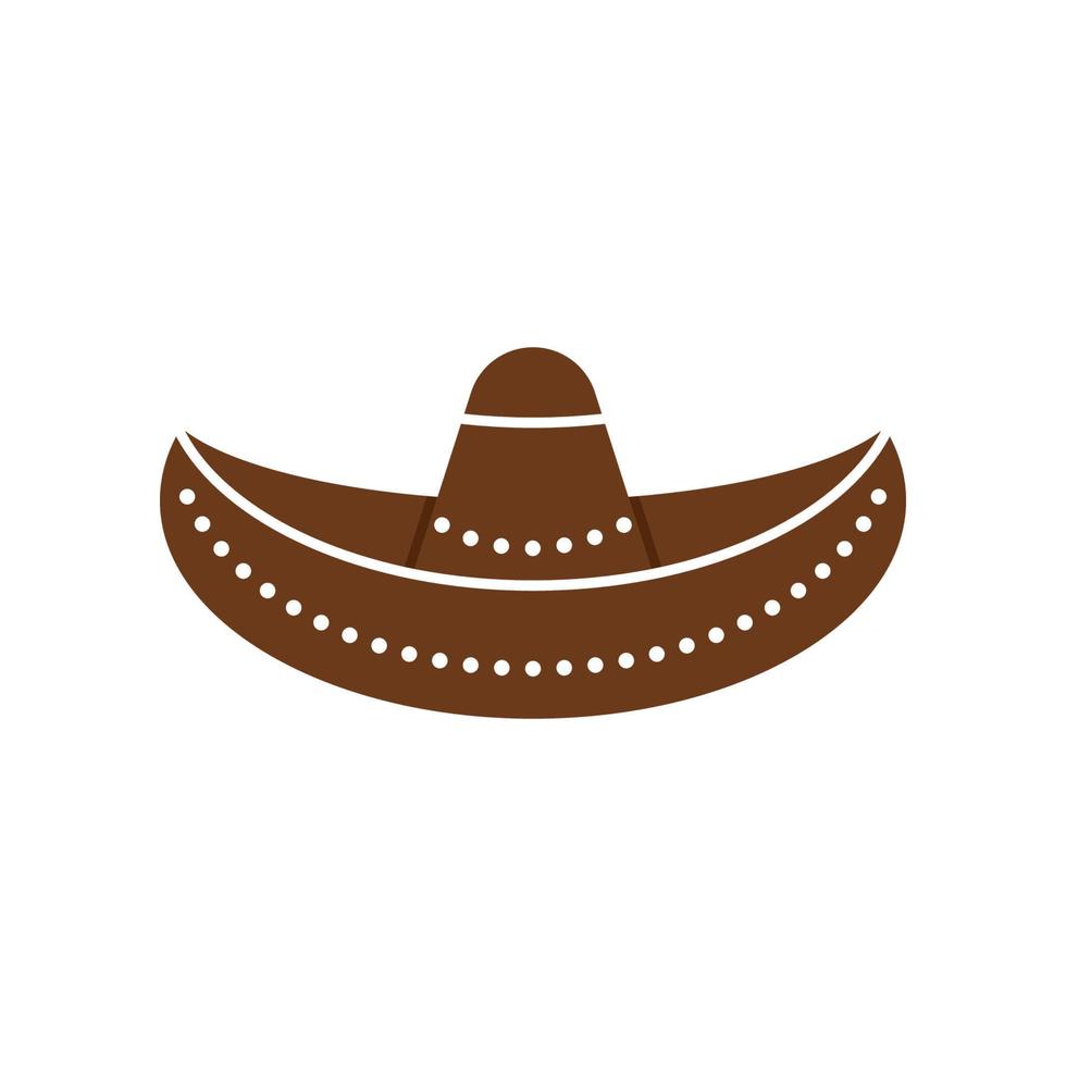 Simple hat  vector design logo icon