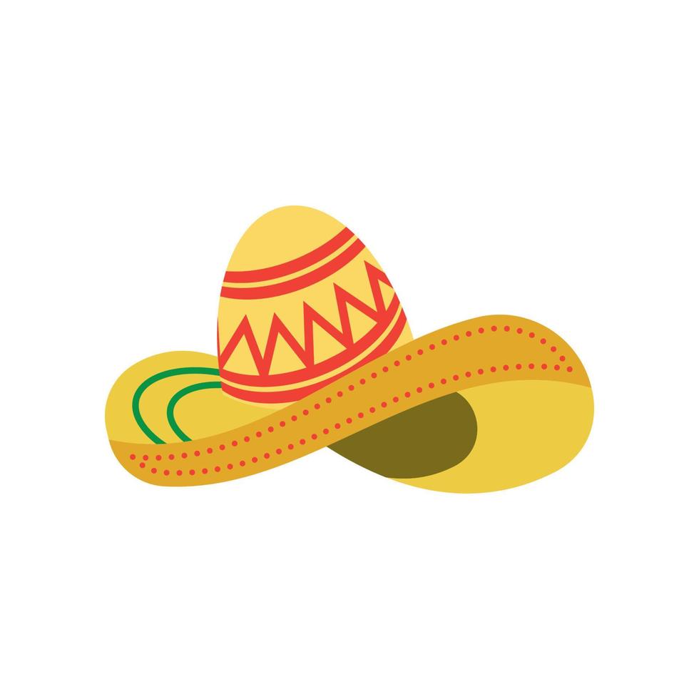 Simple hat  vector design logo icon