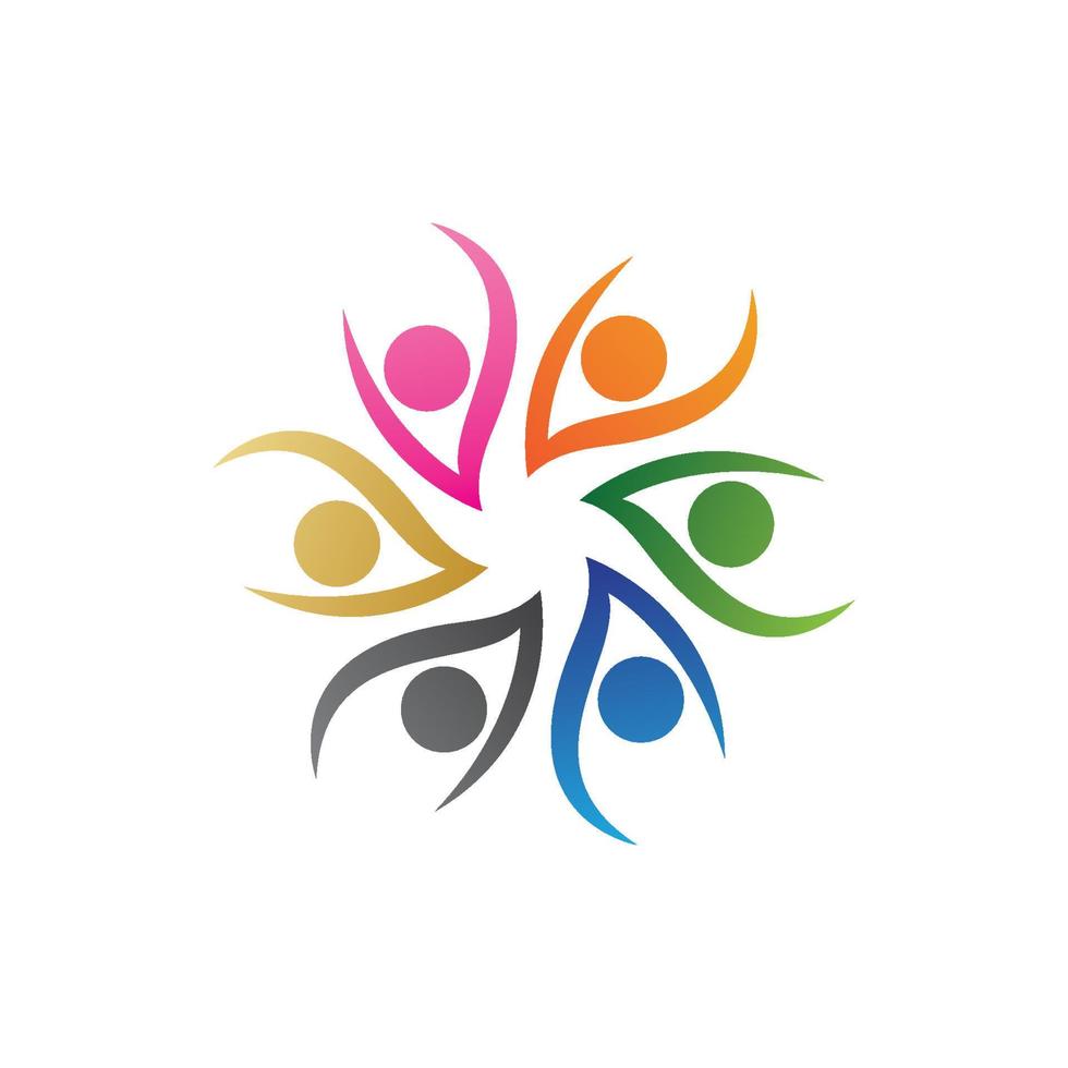 Community, network and social icon vector