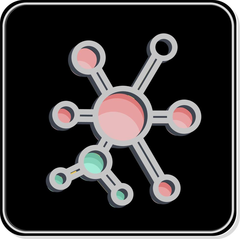 Icon Q-Learning. related to Machine Learning symbol. Glossy Style. simple design editable. simple illustration. simple vector icons