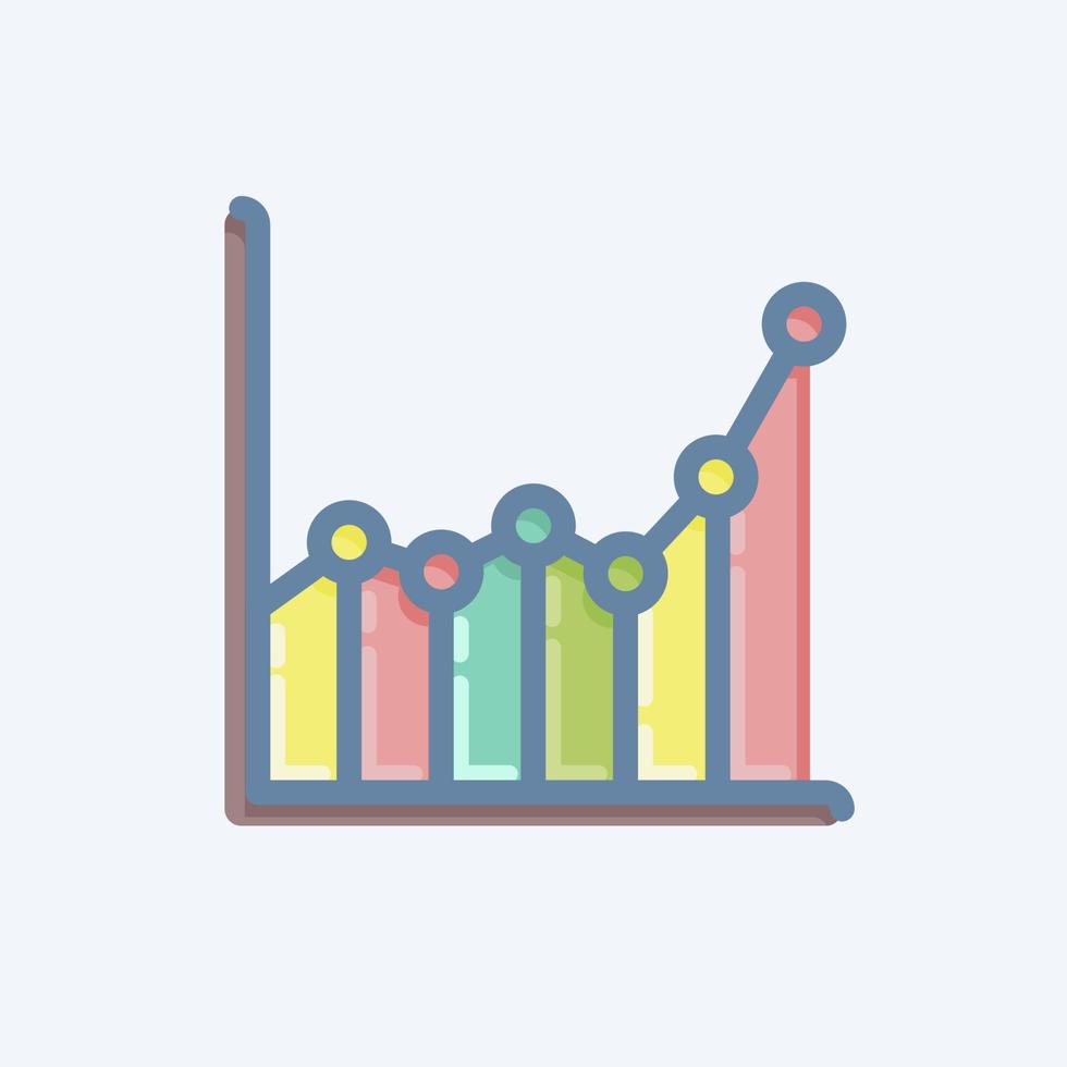 datos de muestra de icono. relacionado con el símbolo de aprendizaje automático. estilo garabato. diseño simple editable. ilustración sencilla. iconos vectoriales simples vector